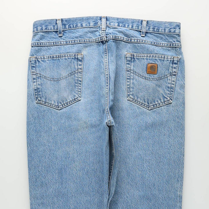 Carhartt Traditional FIT Tapered Denim Pants Men's W38 cotton blue type Vintage Second Hand