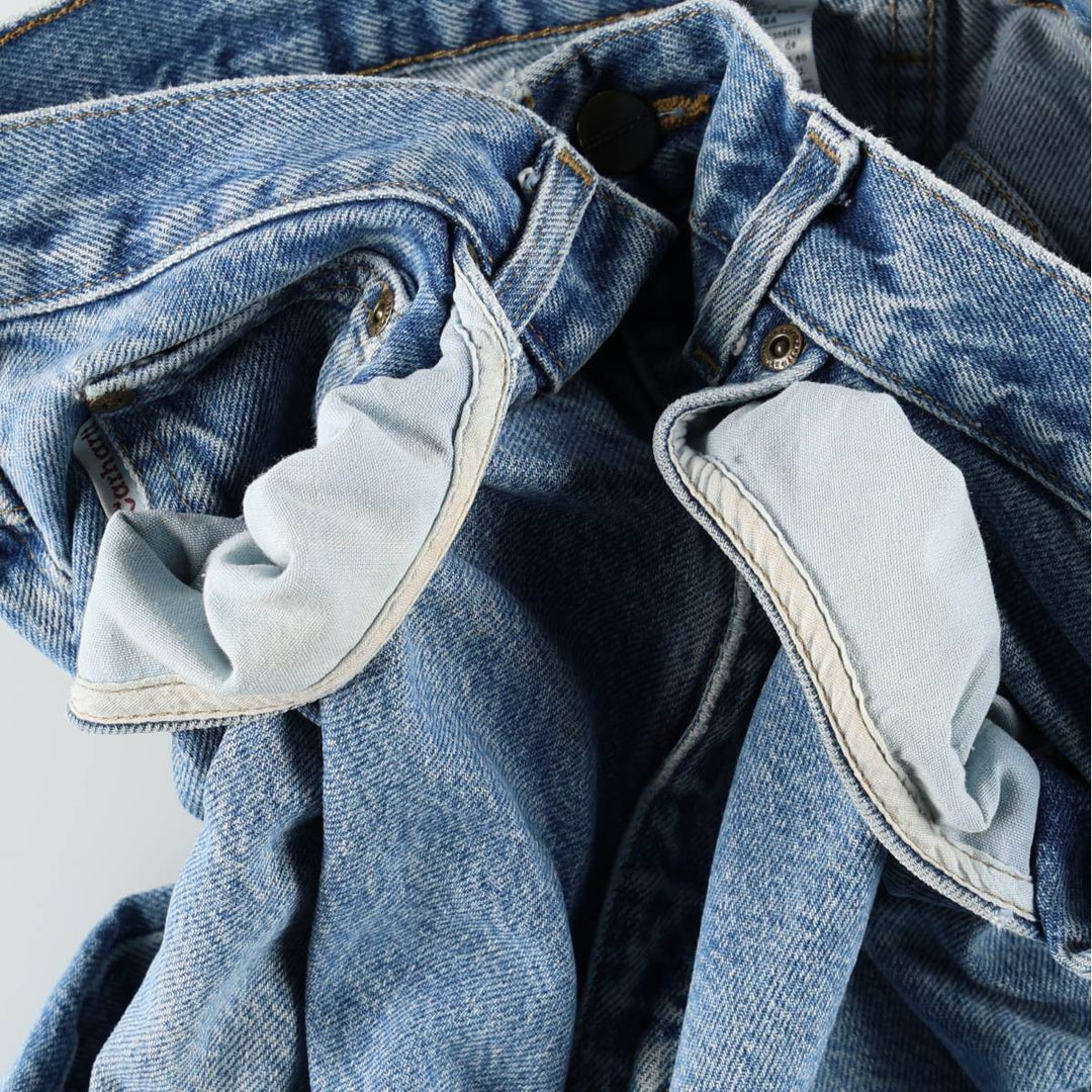 Carhartt Traditional FIT Tapered Denim Pants Men's W38 cotton blue type Vintage Second Hand