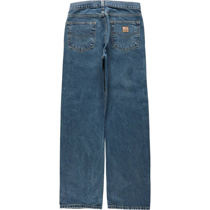 Carhartt Tapered Denim Pants for Men, W31 equivalent cotton blue type Vintage Second Hand