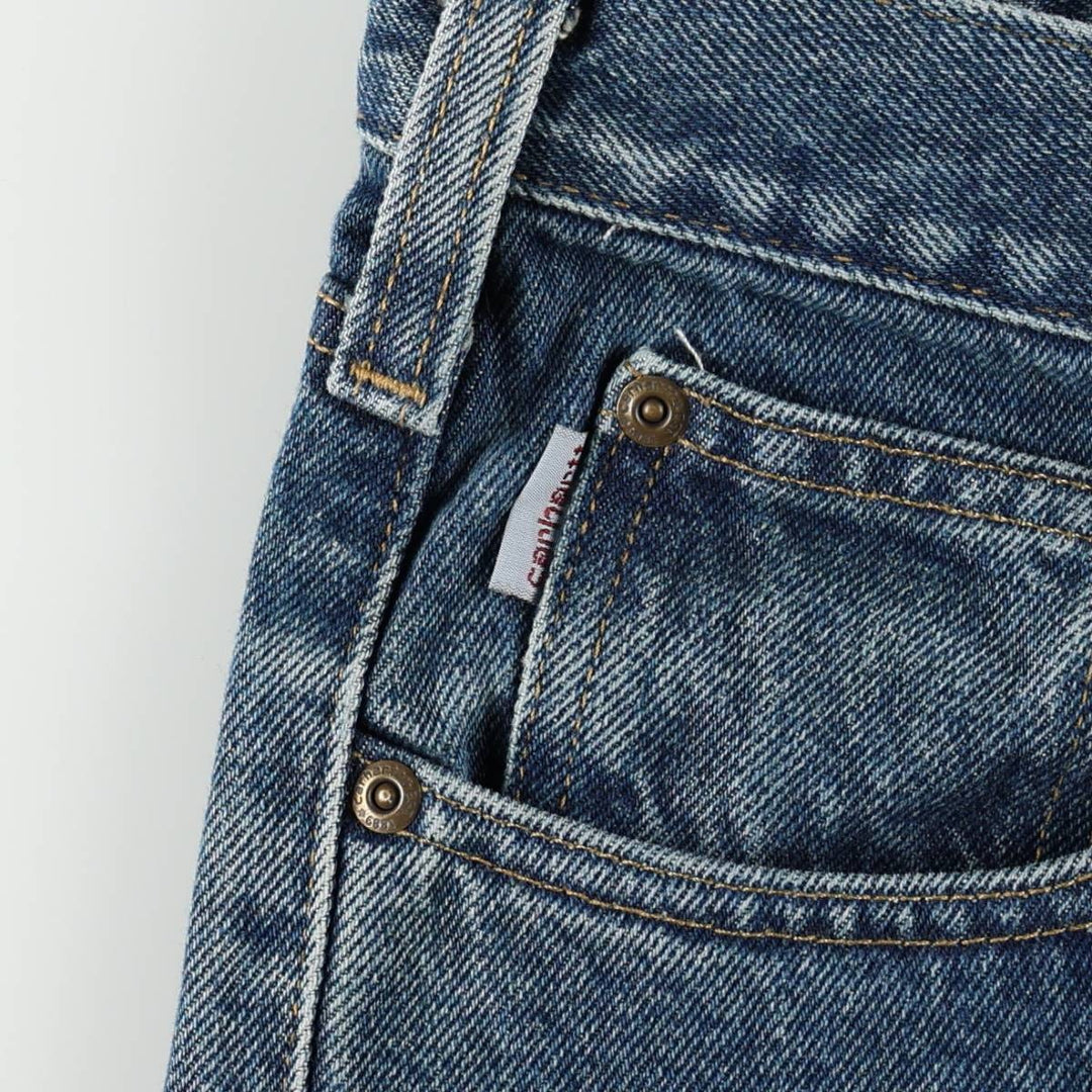 Carhartt Tapered Denim Pants for Men, W31 equivalent cotton blue type Vintage Second Hand