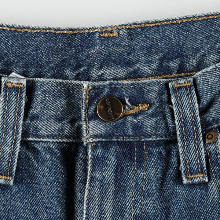 Carhartt Tapered Denim Pants for Men, W31 equivalent cotton blue type Vintage Second Hand
