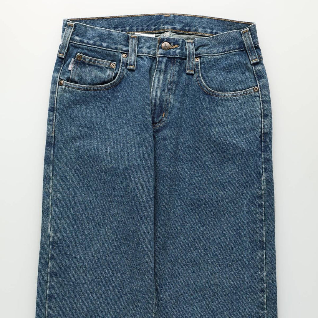 Carhartt Tapered Denim Pants for Men, W31 equivalent cotton blue type Vintage Second Hand