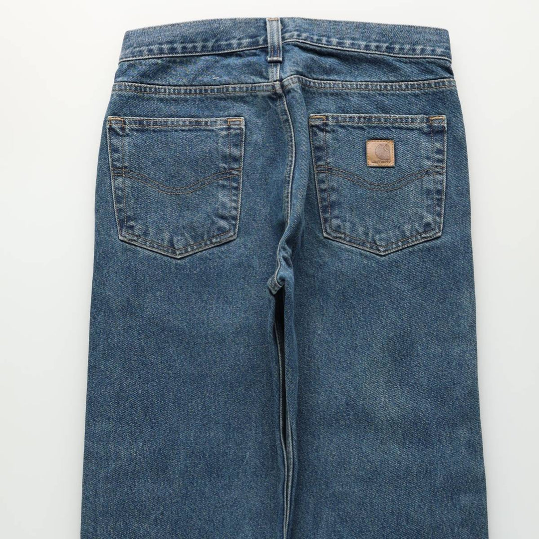 Carhartt Tapered Denim Pants for Men, W31 equivalent cotton blue type Vintage Second Hand