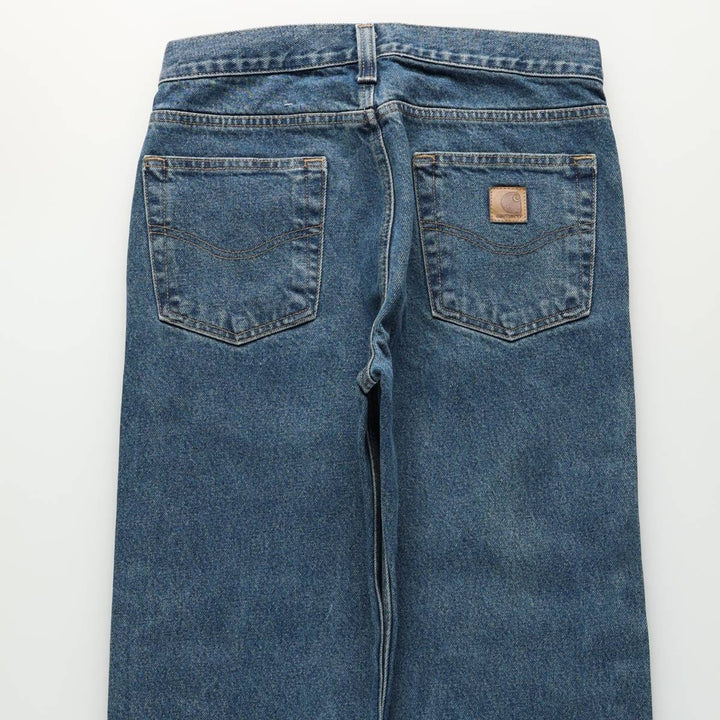 Carhartt Tapered Denim Pants for Men, W31 equivalent cotton blue type Vintage Second Hand