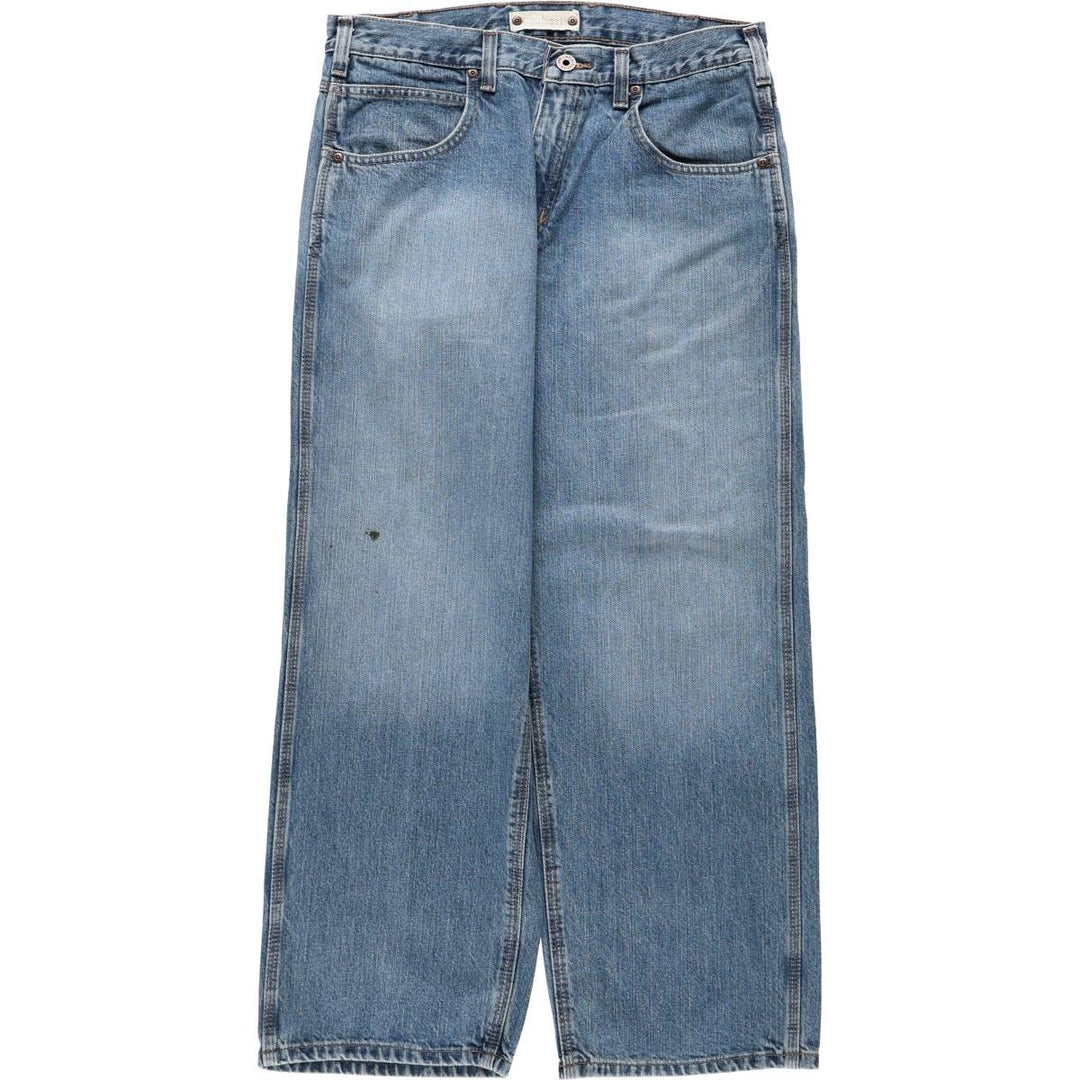 Carhartt Loose Fit Tapered Denim Pants, Men's Size W34 (approx.) cotton blue type Vintage Second Hand