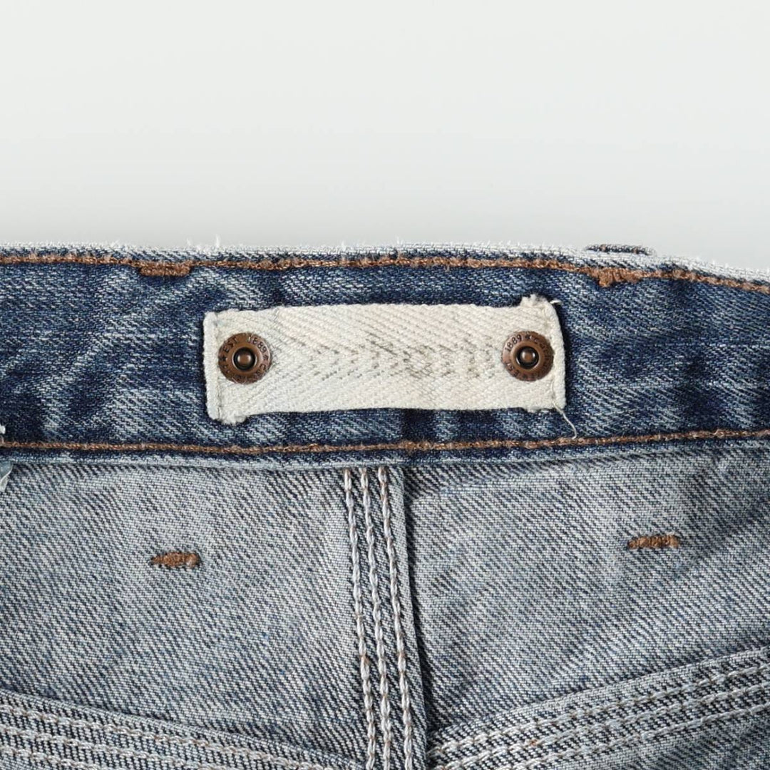 Carhartt Loose Fit Tapered Denim Pants, Men's Size W34 (approx.) cotton blue type Vintage Second Hand