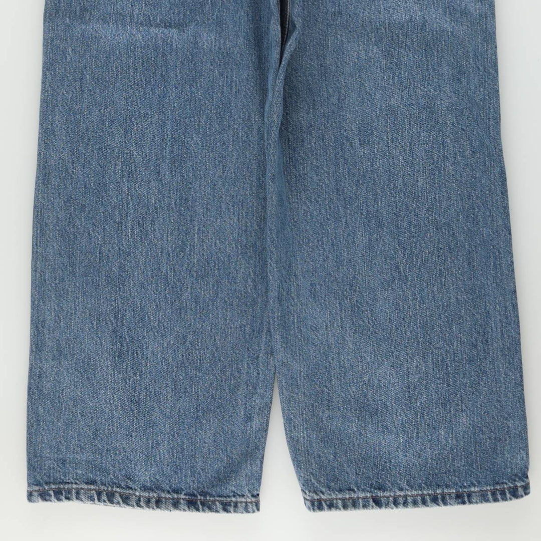 Carhartt Loose Fit Tapered Denim Pants, Men's Size W34 (approx.) cotton blue type Vintage Second Hand
