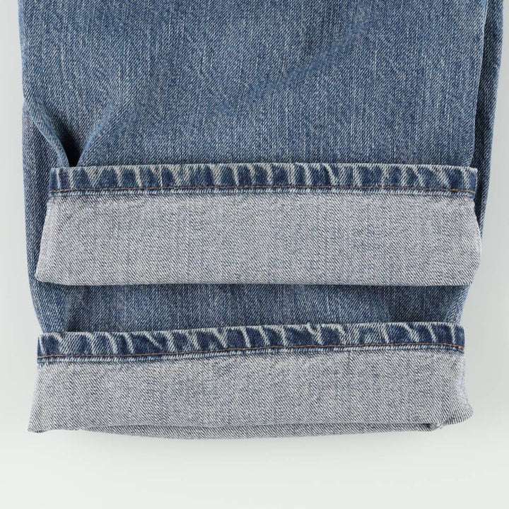 Carhartt Loose Fit Tapered Denim Pants, Men's Size W34 (approx.) cotton blue type Vintage Second Hand