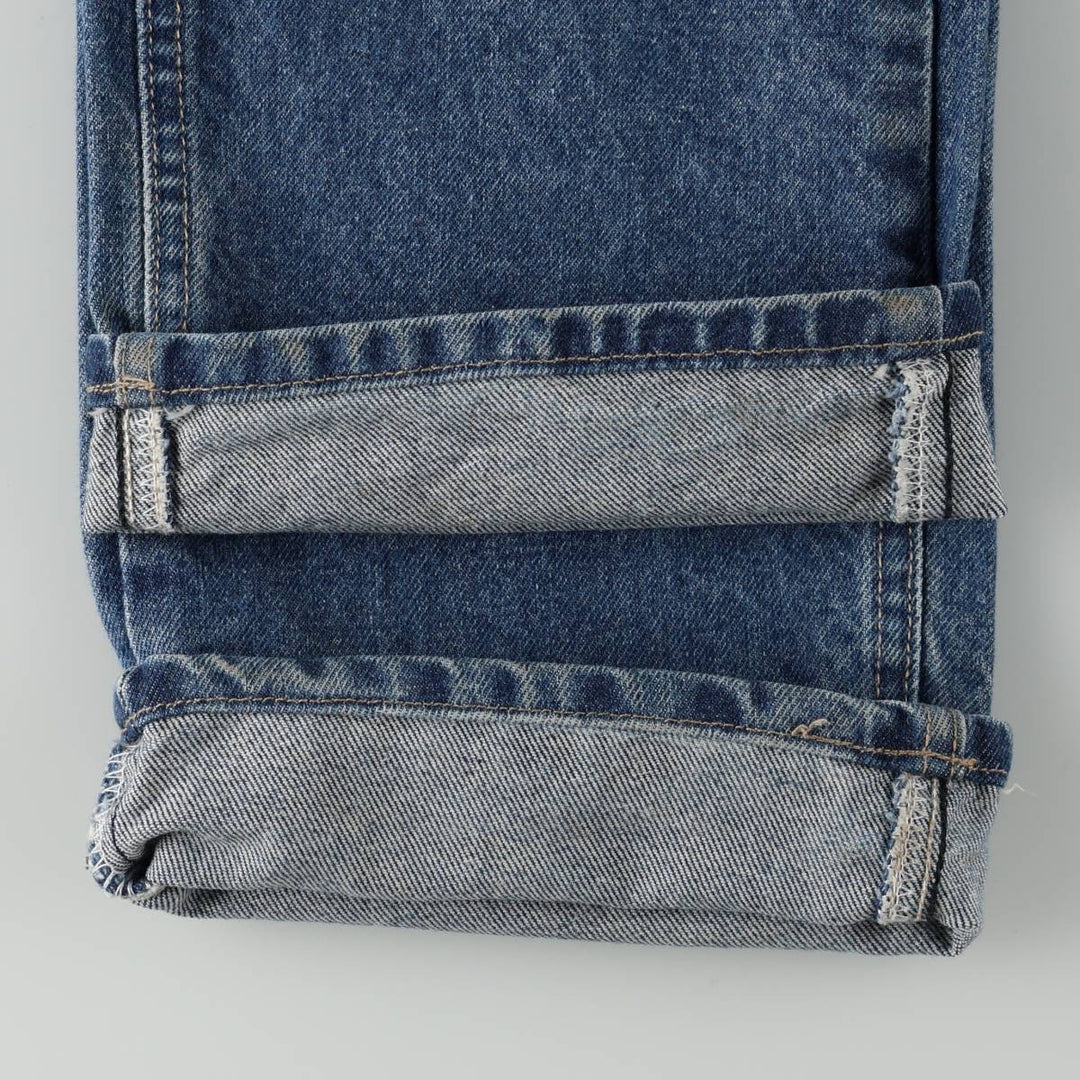 Carhartt FR Series Relaxed Fit Straight Denim Pants, Men's Size W34 (approx.) cotton blue type Vintage Second Hand