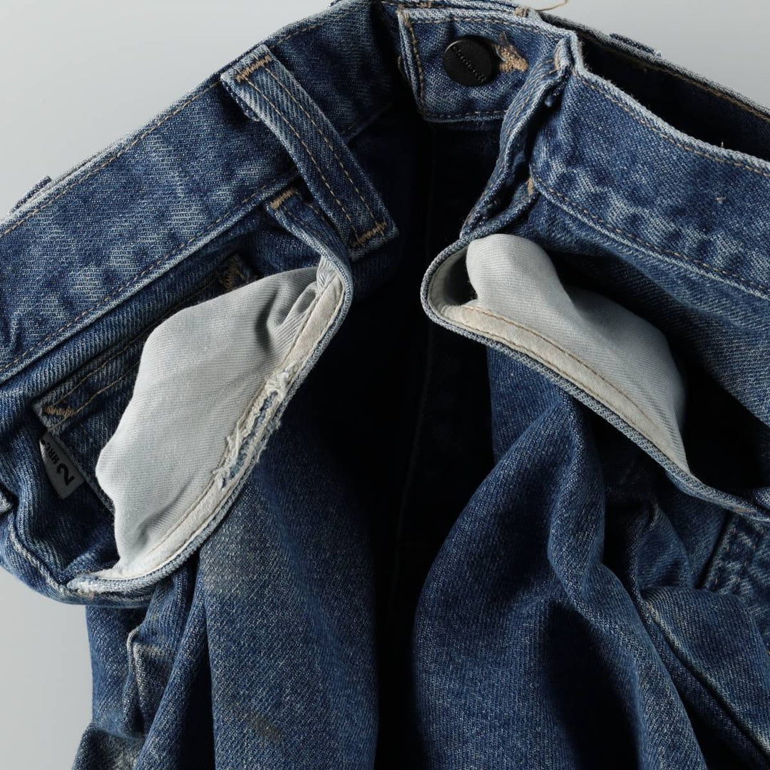 Carhartt FR Series Relaxed Fit Straight Denim Pants, Men's Size W34 (approx.) cotton blue type Vintage Second Hand