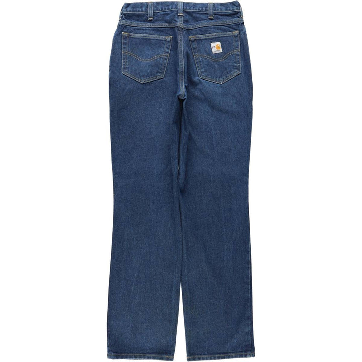 Carhartt Tapered Denim Pants for Men, W32 equivalent cotton blue type Vintage Second Hand