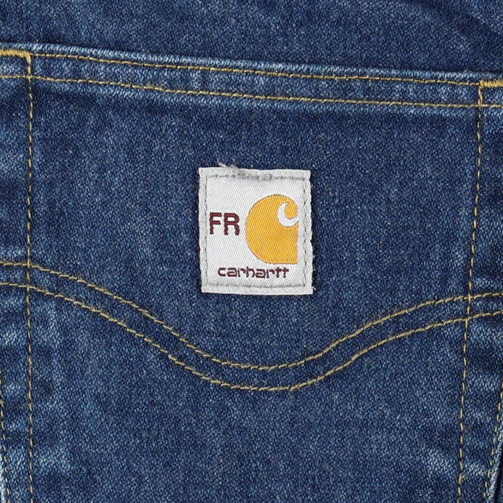 Carhartt Tapered Denim Pants for Men, W32 equivalent cotton blue type Vintage Second Hand