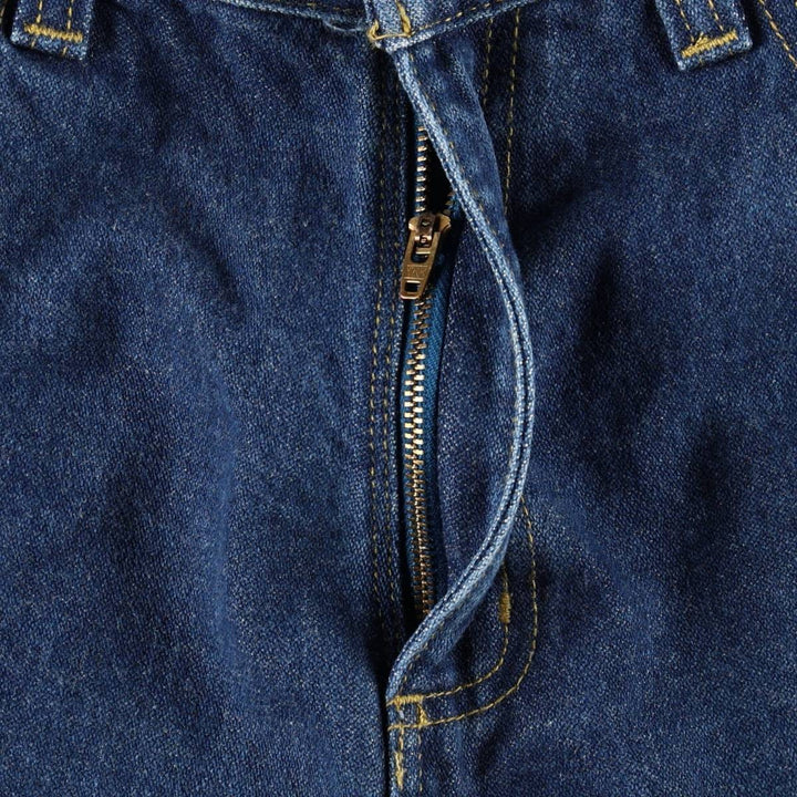 Carhartt Tapered Denim Pants for Men, W32 equivalent cotton blue type Vintage Second Hand