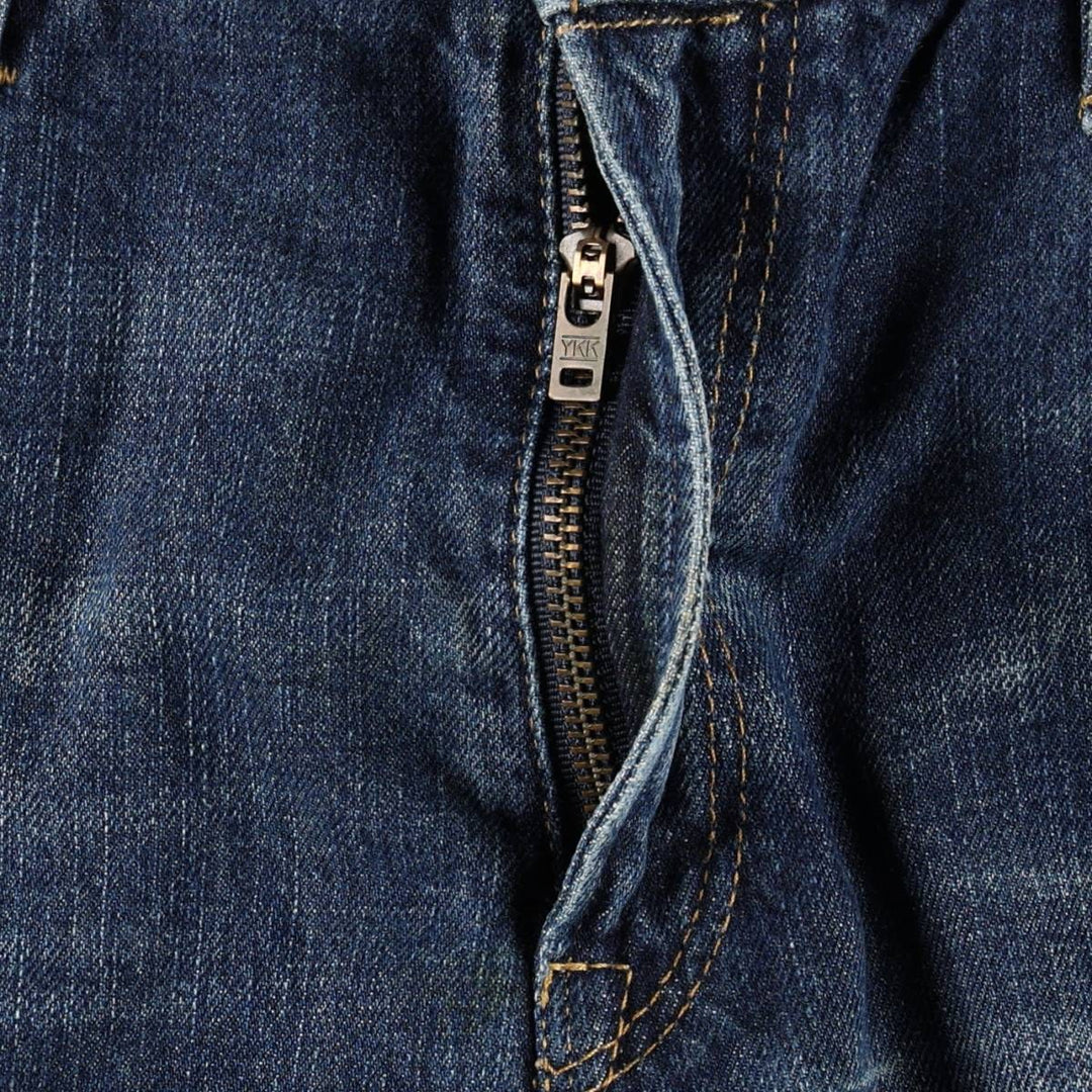 Ralph Lauren POLO RALPH LAUREN men's tapered denim pants, size W37 cotton blue type Vintage Second Hand