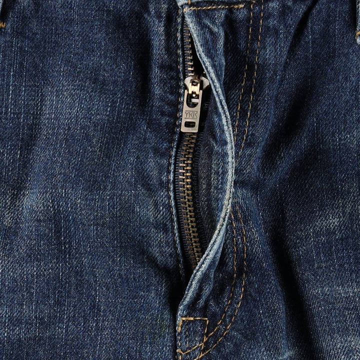 Ralph Lauren POLO RALPH LAUREN men's tapered denim pants, size W37 cotton blue type Vintage Second Hand