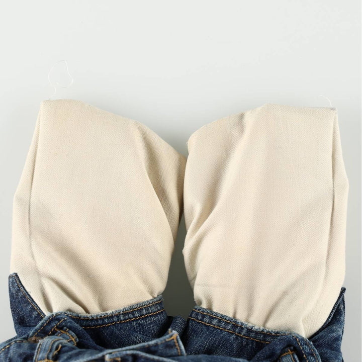 Ralph Lauren POLO RALPH LAUREN men's tapered denim pants, size W37 cotton blue type Vintage Second Hand