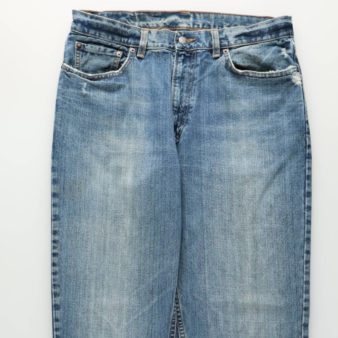 Ralph Lauren POLO RALPH LAUREN straight denim pants for men, W34 equivalent cotton blue type Vintage Second Hand