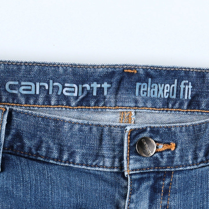 Carhartt Relaxed Fit Denim Painter Pants, Men's, W34 equivalent cotton blue type Vintage Second Hand