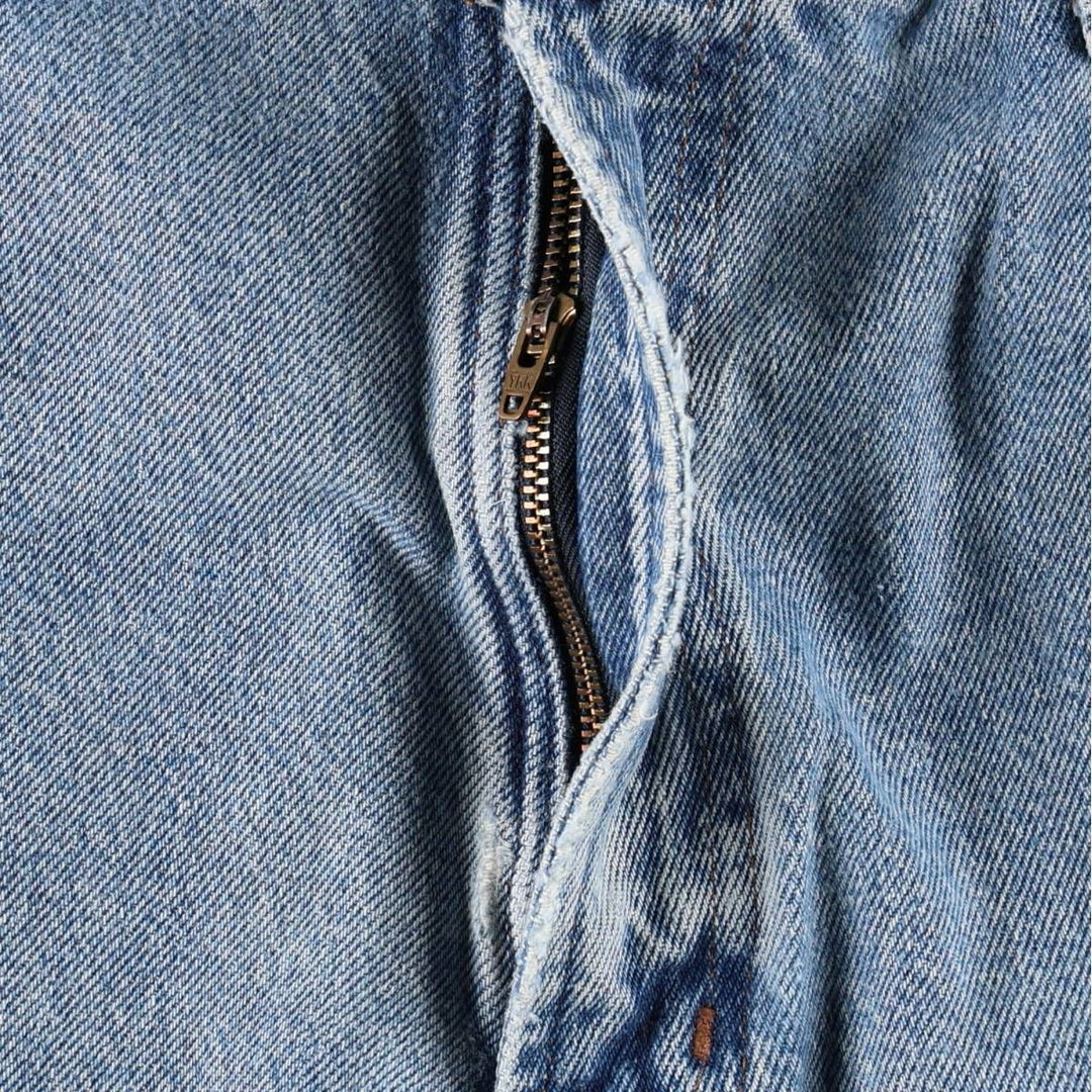 Harley-Davidson Tapered Denim Pants, Men's Size W37 (approx.) cotton blue type Vintage Second Hand