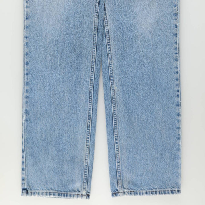 Harley-Davidson Tapered Denim Pants, Men's Size W37 (approx.) cotton blue type Vintage Second Hand