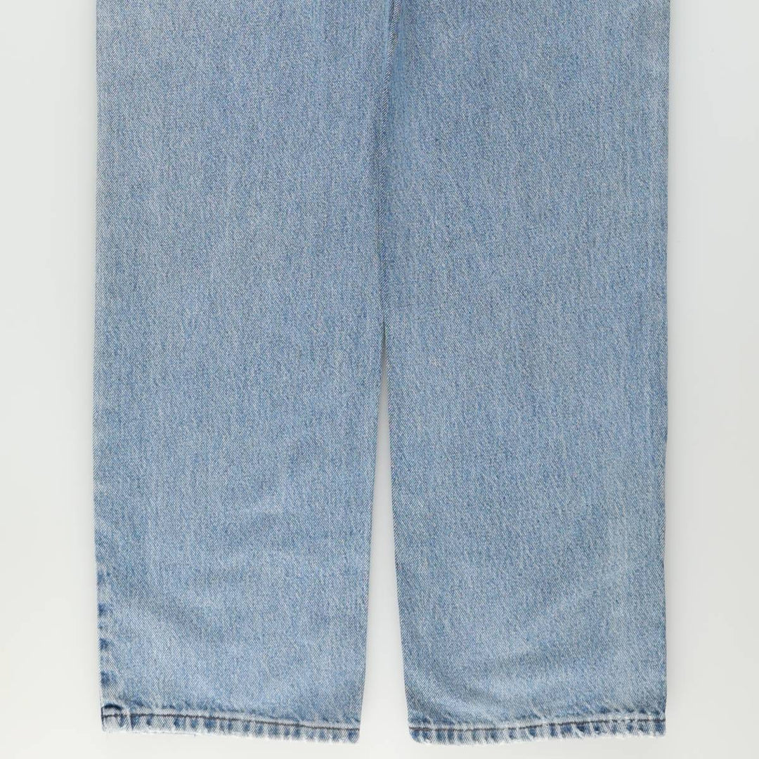 Harley-Davidson Tapered Denim Pants, Men's Size W37 (approx.) cotton blue type Vintage Second Hand