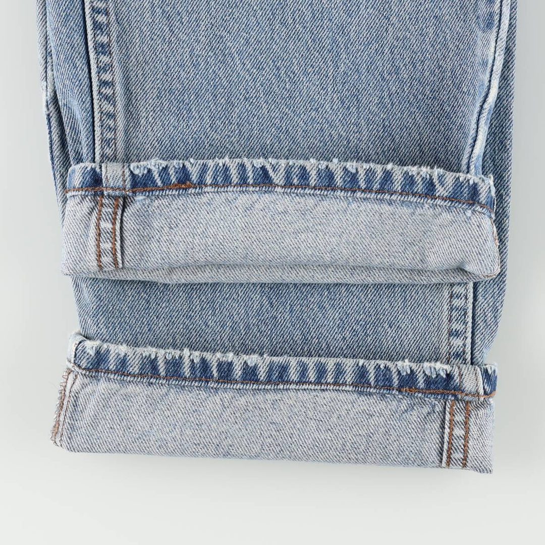 Harley-Davidson Tapered Denim Pants, Men's Size W37 (approx.) cotton blue type Vintage Second Hand
