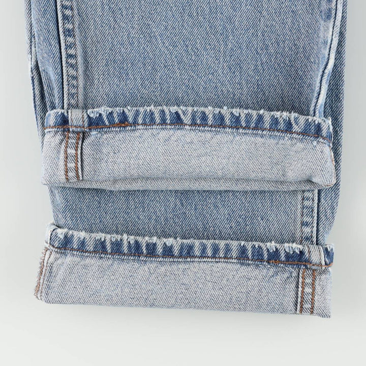 Harley-Davidson Tapered Denim Pants, Men's Size W37 (approx.) cotton blue type Vintage Second Hand