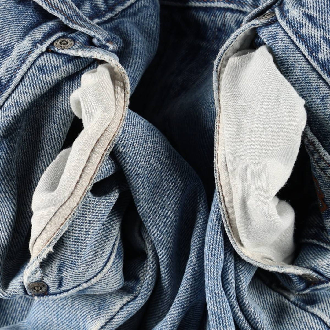 Harley-Davidson Tapered Denim Pants, Men's Size W37 (approx.) cotton blue type Vintage Second Hand