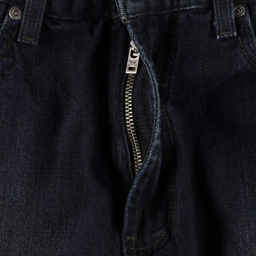 Harley-Davidson Straight Denim Pants, Men's Size W31 (approx.) cotton navy blue type Vintage Second Hand