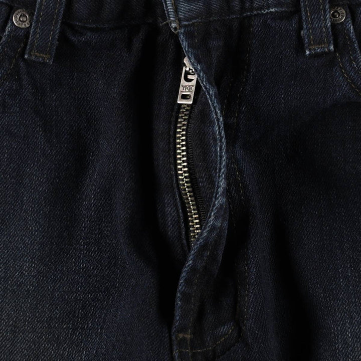 Harley-Davidson Straight Denim Pants, Men's Size W31 (approx.) cotton navy blue type Vintage Second Hand