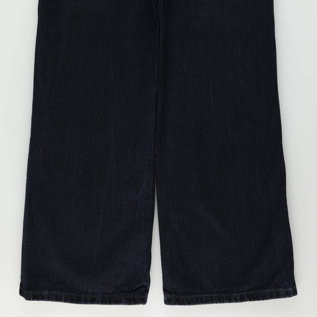 Harley-Davidson Straight Denim Pants, Men's Size W31 (approx.) cotton navy blue type Vintage Second Hand
