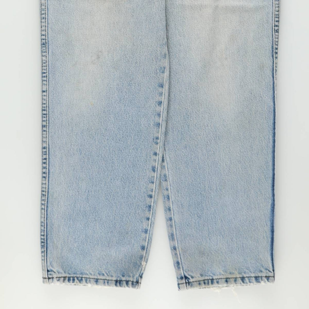 Harley-Davidson Tapered Denim Pants for Men, W35 equivalent unclear blue type Vintage Second Hand