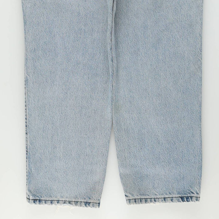 Harley-Davidson Tapered Denim Pants for Men, W35 equivalent unclear blue type Vintage Second Hand