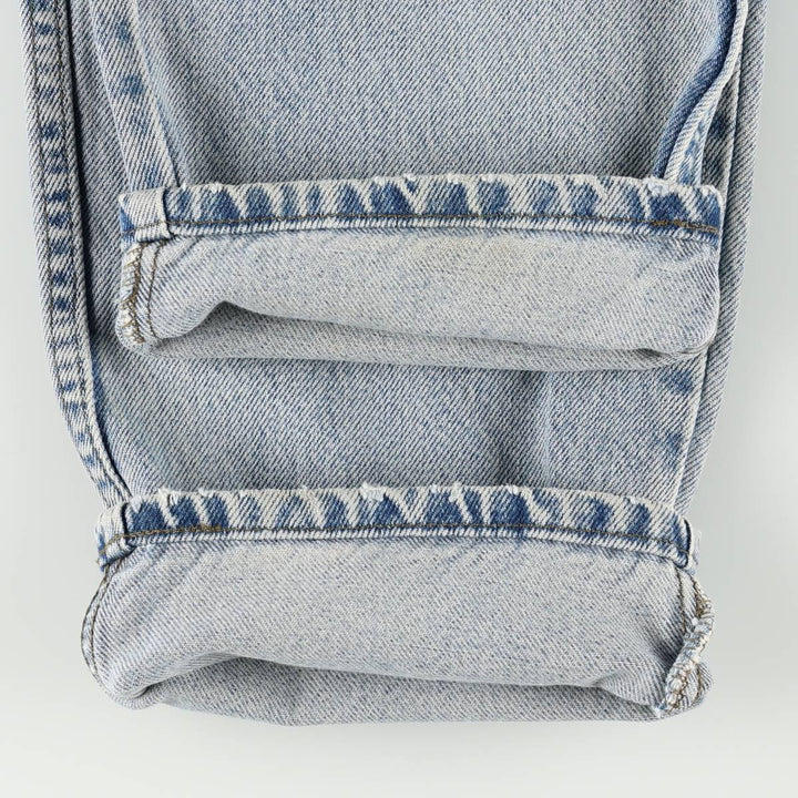 Harley-Davidson Tapered Denim Pants for Men, W35 equivalent unclear blue type Vintage Second Hand