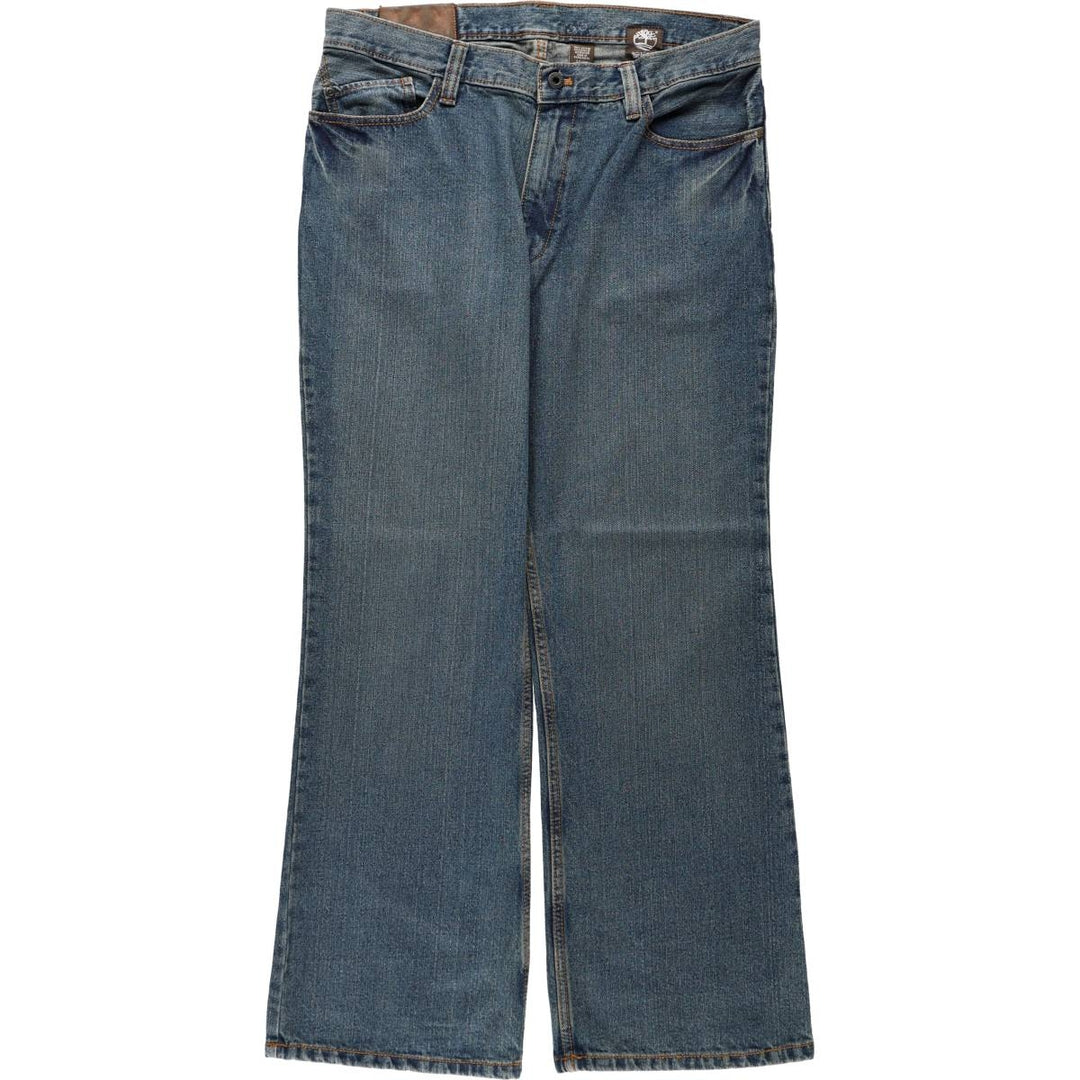 Timberland straight-leg denim pants, men's size W36 (approx.) cotton blue type Vintage Second Hand