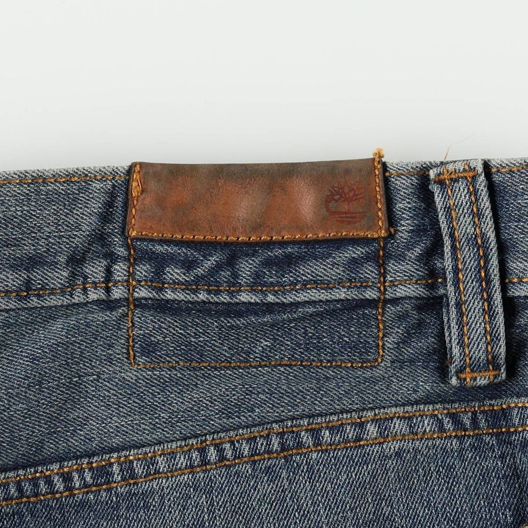 Timberland straight-leg denim pants, men's size W36 (approx.) cotton blue type Vintage Second Hand