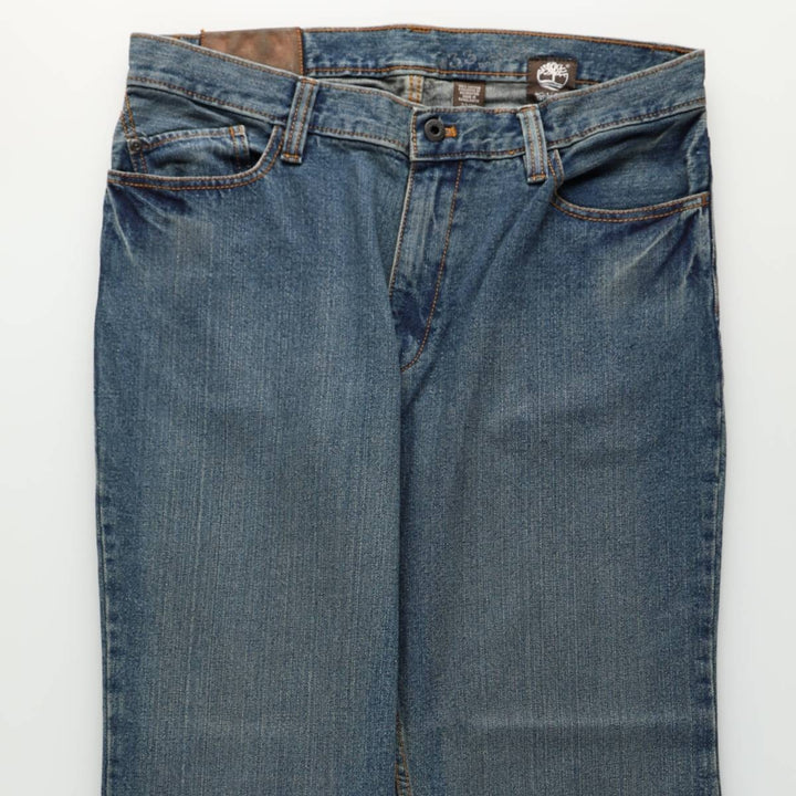 Timberland straight-leg denim pants, men's size W36 (approx.) cotton blue type Vintage Second Hand
