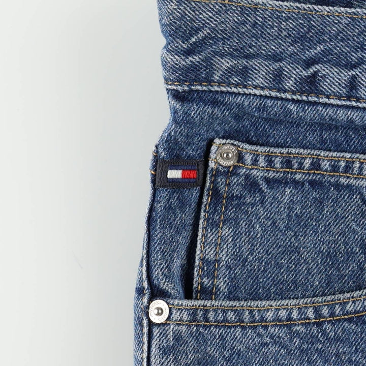 1990'S Tommy Hilfiger Tapered Denim Pants, Men's Size W36 (approx.), Vintage cotton blue type Vintage Second Hand