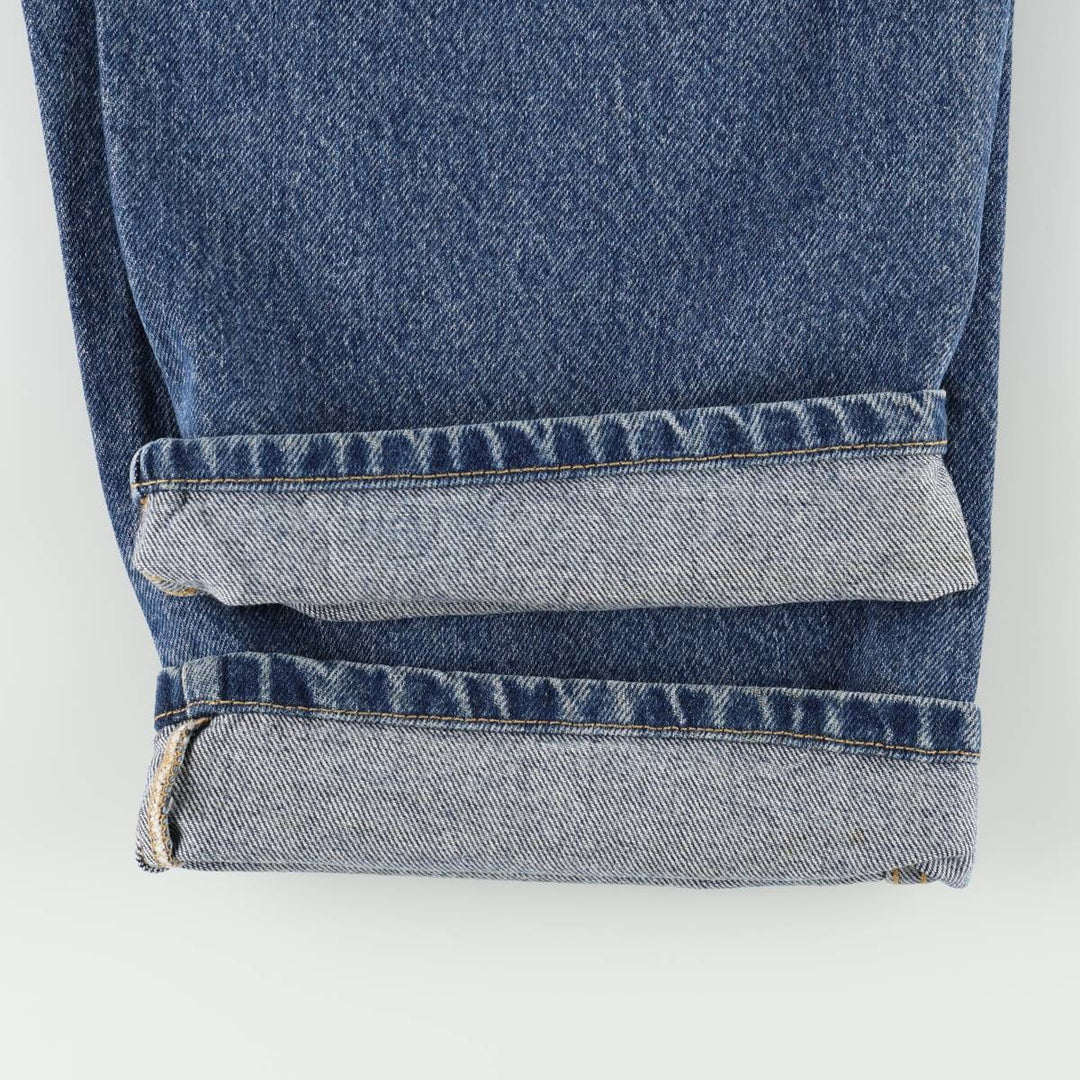 1990'S Tommy Hilfiger Tapered Denim Pants, Men's Size W36 (approx.), Vintage cotton blue type Vintage Second Hand