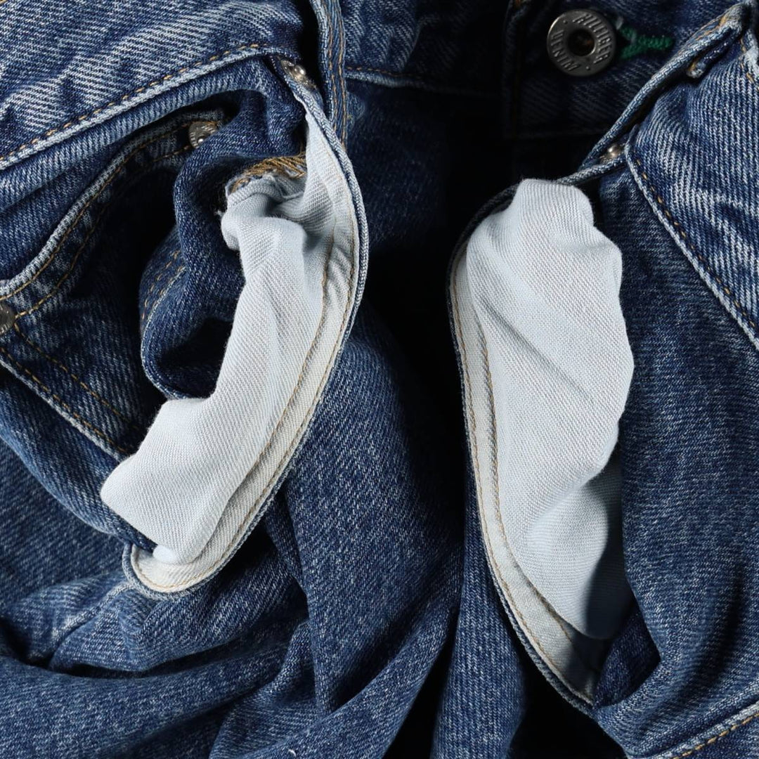 1990'S Tommy Hilfiger Tapered Denim Pants, Men's Size W36 (approx.), Vintage cotton blue type Vintage Second Hand