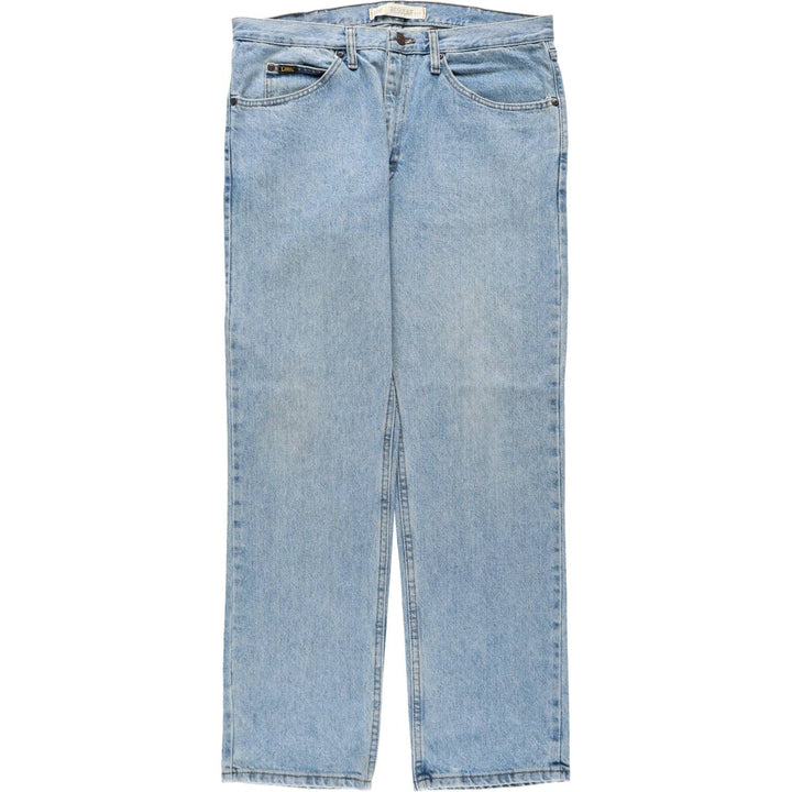 Lee Regular Fit Tapered Denim Pants, Men's Size W37 (approx.) cotton blue type Vintage Second Hand