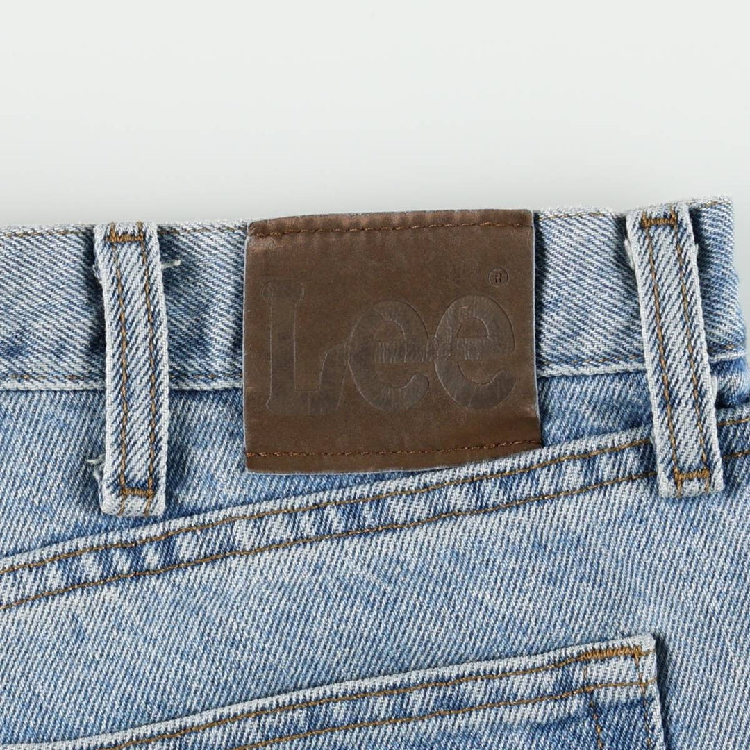 Lee Regular Fit Tapered Denim Pants, Men's Size W37 (approx.) cotton blue type Vintage Second Hand