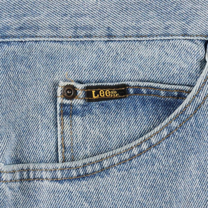 Lee Regular Fit Tapered Denim Pants, Men's Size W37 (approx.) cotton blue type Vintage Second Hand