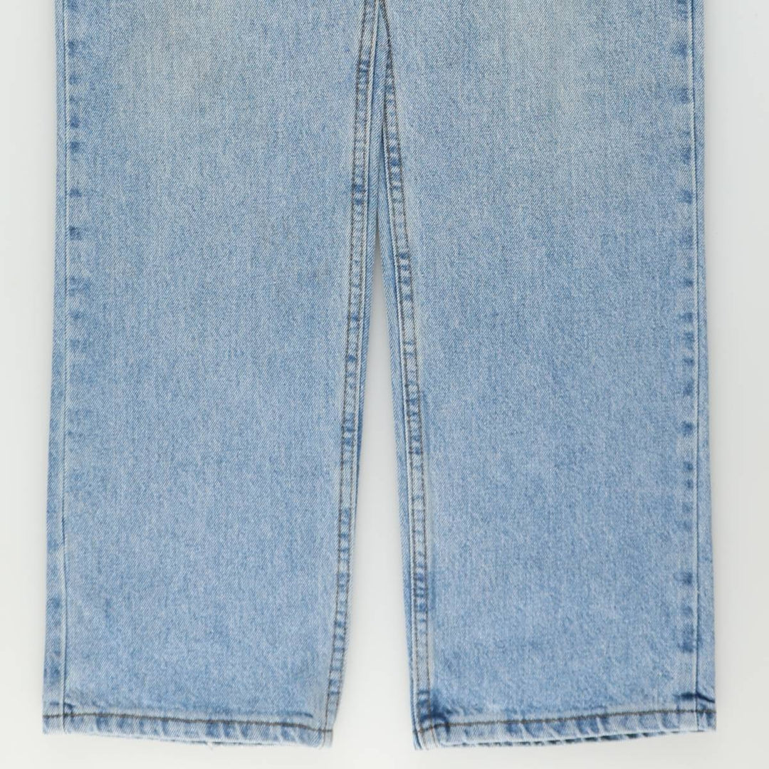 Lee Regular Fit Tapered Denim Pants, Men's Size W37 (approx.) cotton blue type Vintage Second Hand