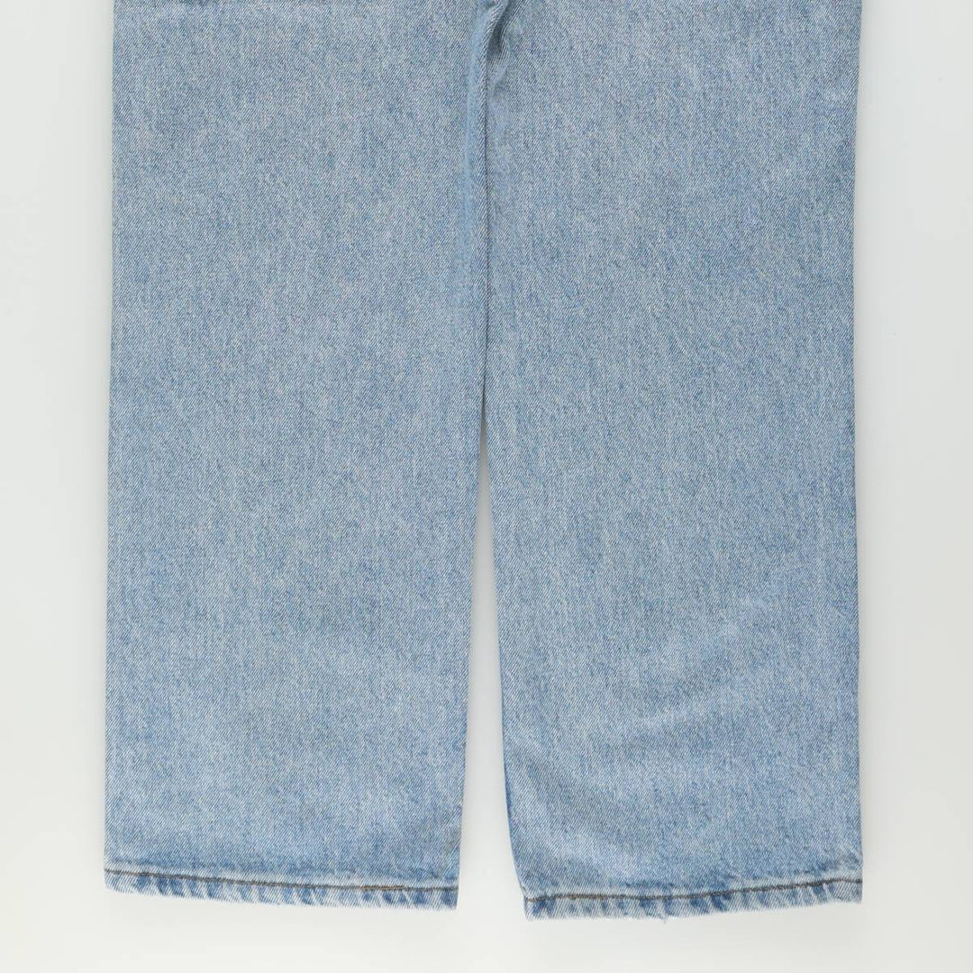Lee Regular Fit Tapered Denim Pants, Men's Size W37 (approx.) cotton blue type Vintage Second Hand