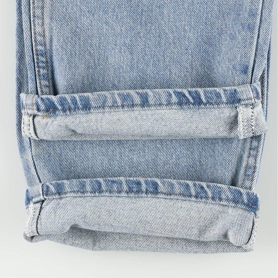 Lee Regular Fit Tapered Denim Pants, Men's Size W37 (approx.) cotton blue type Vintage Second Hand