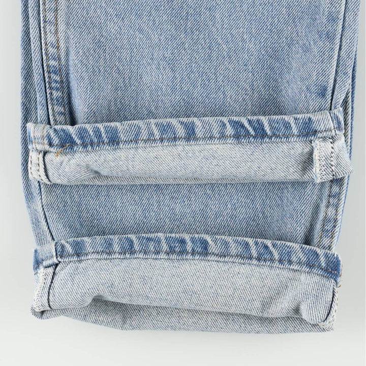 Lee Regular Fit Tapered Denim Pants, Men's Size W37 (approx.) cotton blue type Vintage Second Hand