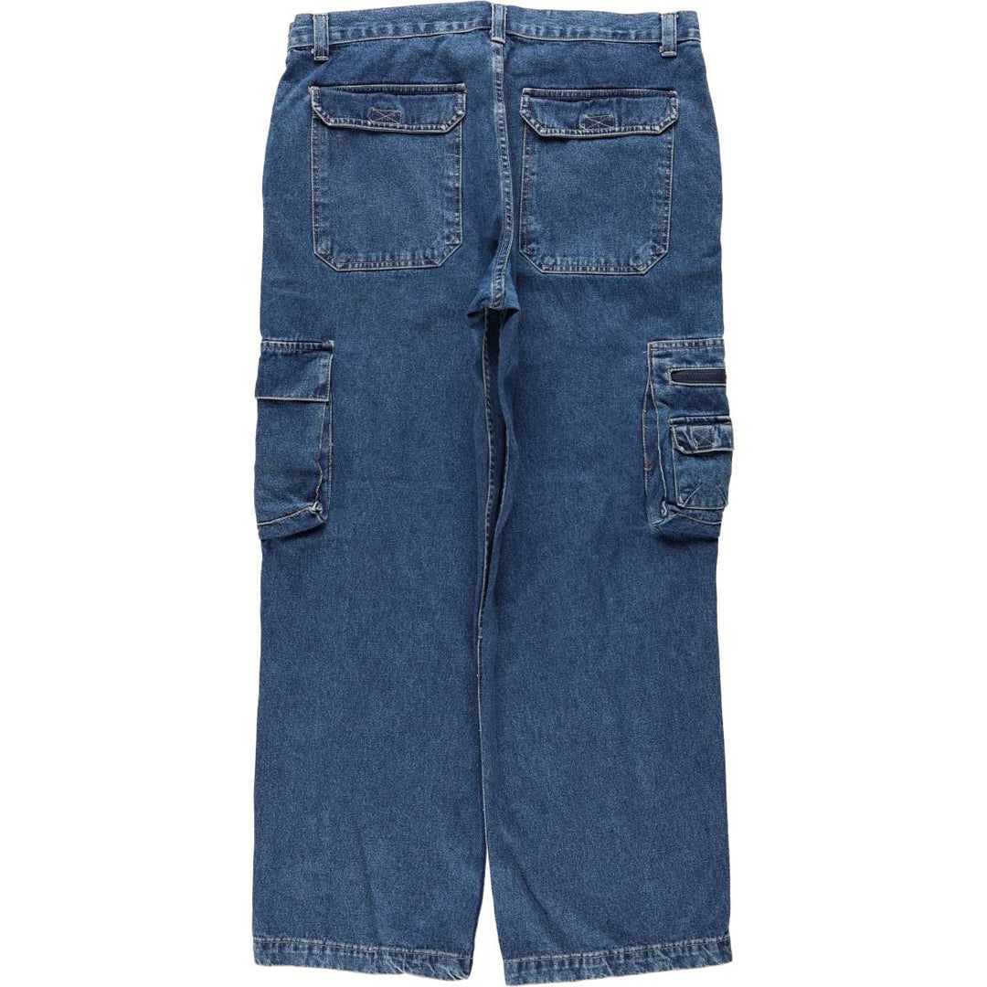 Wrangler denim cargo pants, men's size W38 (approx.) cotton blue type Vintage Second Hand