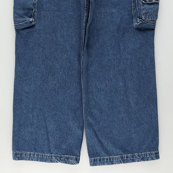 Wrangler denim cargo pants, men's size W38 (approx.) cotton blue type Vintage Second Hand