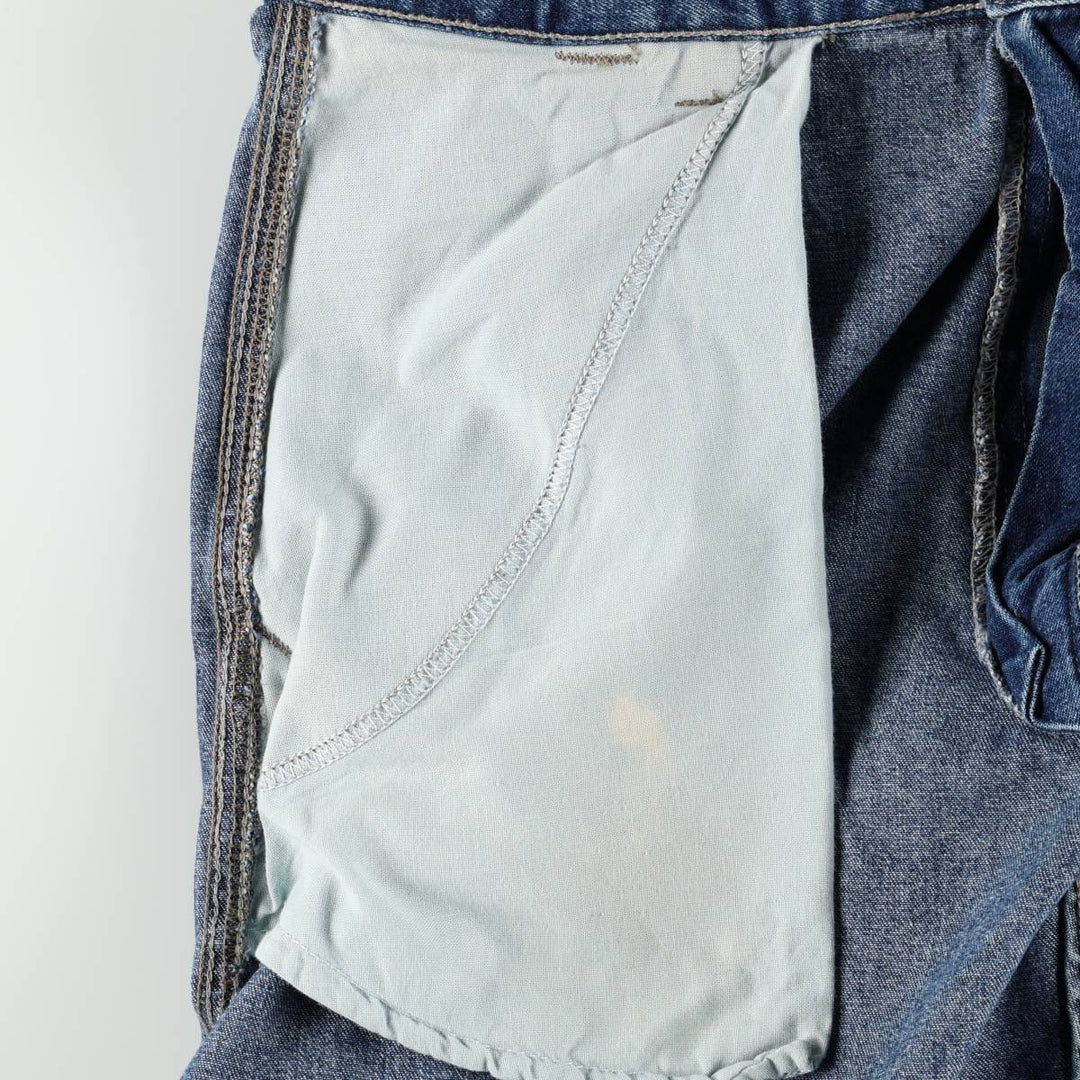 Wrangler denim cargo pants, men's size W38 (approx.) cotton blue type Vintage Second Hand